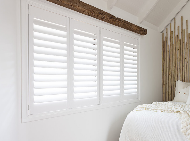 Plantation shutters installed in a Melbourne home